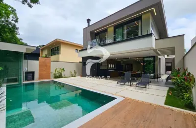 Casa em condomínio fechado com 5 quartos à venda na alameda mindoro, --, riviera, bertioga por r$ 7.850.000