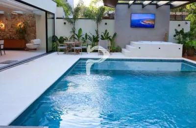 Casa em condomínio fechado com 7 quartos à venda na alameda brava, --, riviera, bertioga por r$ 16.400.000