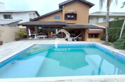 Casa em condomínio fechado com 5 quartos à venda na luiz peluzo (rua 47), --, jardim acapulco, guarujá por r$ 2.200.000