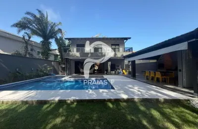 Casa em condomínio fechado com 5 quartos à venda na alameda do maracatu, --, riviera, bertioga por r$ 3.800.000