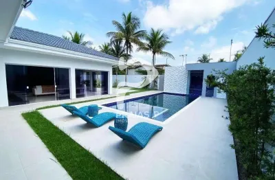 Casa em condomínio fechado com 6 quartos à venda na nelson bozzi (rua 44), --, jardim acapulco, guarujá por r$ 3.700.000