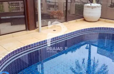 Cobertura com 3 quartos à venda na abdala daiggi, --, enseada, guarujá por r$ 900.000