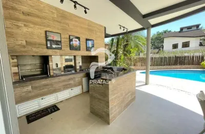 Casa em condomínio fechado com 5 quartos à venda na alameda do planalto, --, riviera, bertioga por r$ 6.900.000