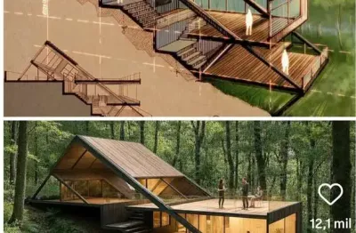 Casa mi do lago norte - beira lago - umidade o ano inteiro em pleno cerrado!