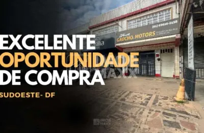 Prédio inteiro à venda no sudoeste, brasília com 725m², excelente localização. confira!