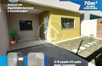 Casa no matapoã/mosqueiro com 2 quartos (aquisição e construção)