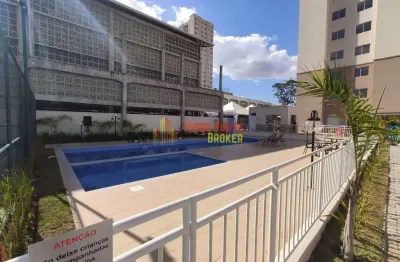 Ótima localização -  apartamento com 2 dormitórios (suíte) com super lazer para alugar, 56 m²  - el