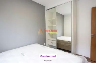 Lindo apto *mobiliado* para locação, jardim botânico, curitiba, pr