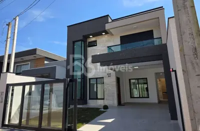 Casa com 4 quartos à venda na rua pau-brasil, 4146, eucaliptos, fazenda rio grande, 148 m2 por r$ 1.180.000