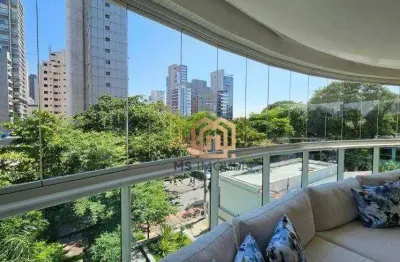 Lindoapartar=mento alto padrão com 4 dormitórios à venda, 324 m² por r$ 8.200.000 - moema - são paulo/sp