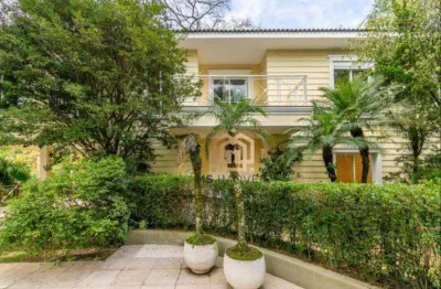 Casa 710m² 4 quartos sendo 4 suítes á venda por r$ 9.000.000 ou aluguel por r$ 50.000/mês - jardim petrópolis - são paulo/sp
