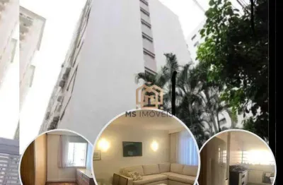Apartamento com 3 dormitórios à venda, 140 m² por r$ 1.753.000,00 - jardim paulista - são paulo/sp