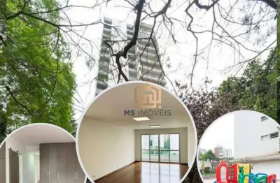 Apartamento com 3 dormitórios à venda, 192 m² por r$ 1.850.000,00 - campo belo - são paulo/sp