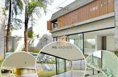 Casa com 3 dormitórios à venda, 748 m² por r$ 8.600.000,00 - brooklin - são paulo/sp