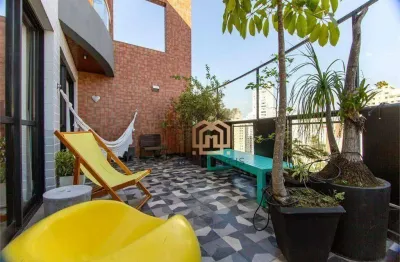 Cobertura á venda 125m², 2 quarto, sendo 2 suítes, vila mariana-são paulo