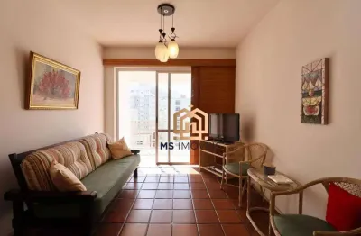 Apartamento 106m² 3 quartos para alugar - centro - guarujá/sp