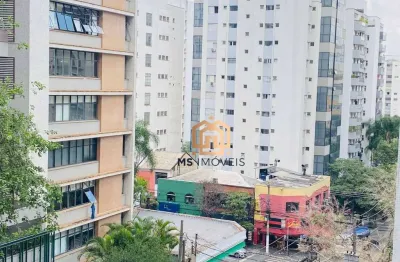 Apartamento 69,9m², 2 quartos, 2 banheiros (social e serviços), sala, cozinha, 1 vaga, à venda no jardim paulista