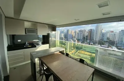 Apartamento de cobertura 48m², 1 quarto para locação em perdizes
