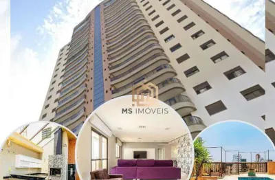 Cobertura 335m² 4 quartos sendo 3 suítes á venda - vila regente feijó - são paulo/sp