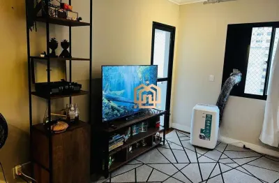 Apartamento 72m², 2 quartos (1 suíte), varanda, lavabo, sala, cozinha, área de serviços, 2 vagas, para venda na vila mariana