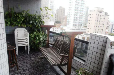 Apartamento com 3 suítes, boqueirão, santos. 2 quadras  praia