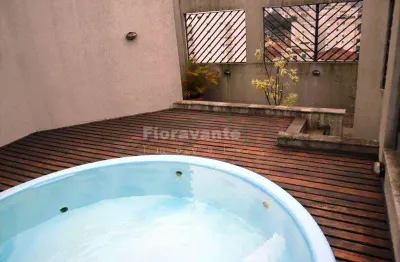 Cobertura com 4 dorms, boqueirão, santos. próximo ao canal 4