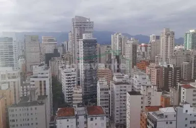 Sala comercial santos/boqueirão- linda em andar alto no mercure