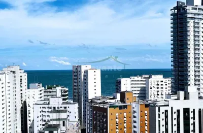 Apartamento com 3 suítes, boqueirão, santos. vista para o mar.