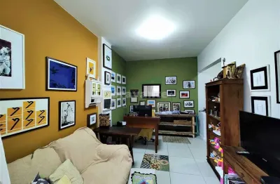 Apartamento com 1 quarto, boqueirão, santos. 2 quadras da praia