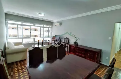 Apartamento com 3 quartos, Boqueirão, Santos. Avenida da praia.