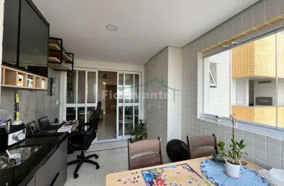 Apartamento com 2 dorms, 2 suites,  boqueirão, santos