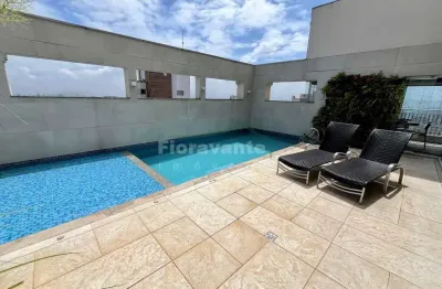 Cobertura com 3 suítes, vila rica, santos. porteira fechada.