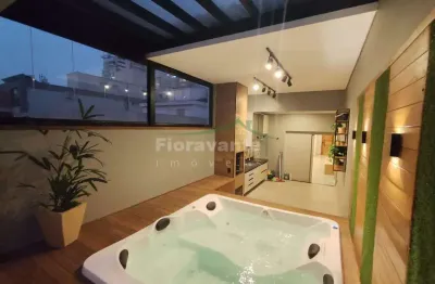 Cobertura com 3 quartos à venda na Avenida Doutor Bernardino de Campos, Pompéia, Santos