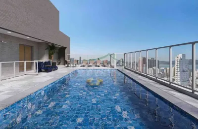 Apartamento gonzaga - patriani andar alto - prumada vista mar