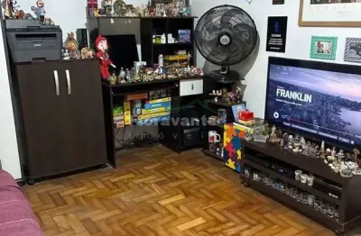Apartamento com 1 quarto, boqueirão, santos - r$ 310 mil, cod: 8575