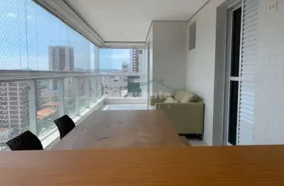 Apartamento em santos -varanda gourmet e lazer total na v. rica
