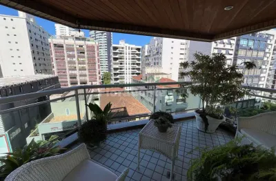 Apartamento com 4 quartos para alugar na Rua Jorge Tibiriçá, Gonzaga, Santos