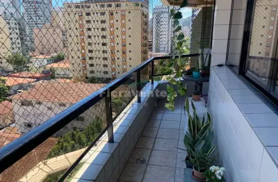 Apartamento com 3 quartos à venda na Rua Doutor Luís de Faria, Gonzaga, Santos