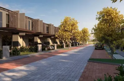 Experimente viver em um novo conceito de condomínio com casas prontas.