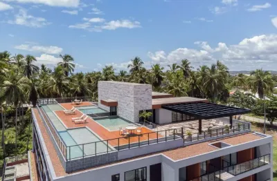 Studio à venda, 1 quarto, 1 vaga, mar de campas - tamandaré/pe