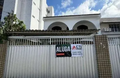 Casa com 4 quartos para alugar na Rua Silveira de Carvalho, 85, Tamarineira, Recife