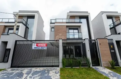 Casa com 3 quartos à venda na rua maestro romualdo suriani, 109, jardim das américas, curitiba por r$ 1.240.000
