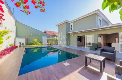 Casa em condomínio fechado com 4 quartos à venda na rua nicolau boscardin, 150, são braz, curitiba por r$ 2.870.000