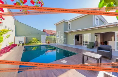 Casa em condomínio fechado com 4 quartos à venda na rua nicolau boscardin, 150, são braz, curitiba por r$ 2.790.000