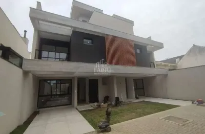 Casa em condomínio fechado com 3 quartos à venda na rua doutor goulin, 1408, hugo lange, curitiba por r$ 1.656.570