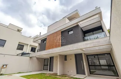 Casa em condomínio fechado com 3 quartos à venda na rua doutor goulin, 1408, hugo lange, curitiba por r$ 1.656.570