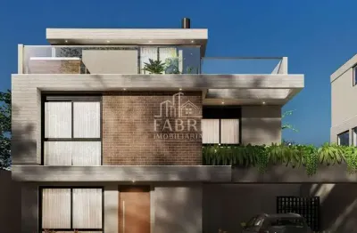 Casa em condomínio fechado com 3 quartos à venda na rua rodolpho senff, 75, jardim das américas, curitiba por r$ 1.329.194