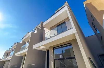 Casa em condomínio fechado com 3 quartos à venda na rua paulo setúbal, 1071, hauer, curitiba por r$ 699.000