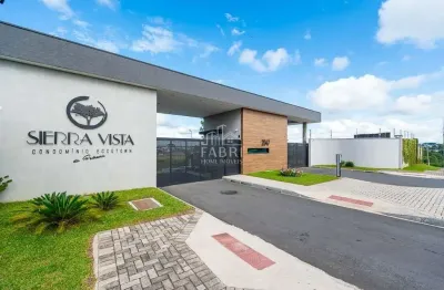 Terreno em condomínio fechado à venda na rua da pedreira, 2047, campo pequeno, colombo por r$ 650.000