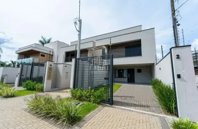Casa com 3 quartos à venda na doutor waldyr obayashi, 70, butiatuvinha, curitiba por r$ 1.200.000